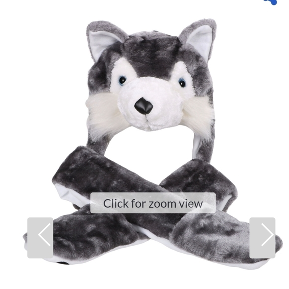 Puppy Hat Scarf glove combo!  One size fits most Adult - Picture 10 of 12